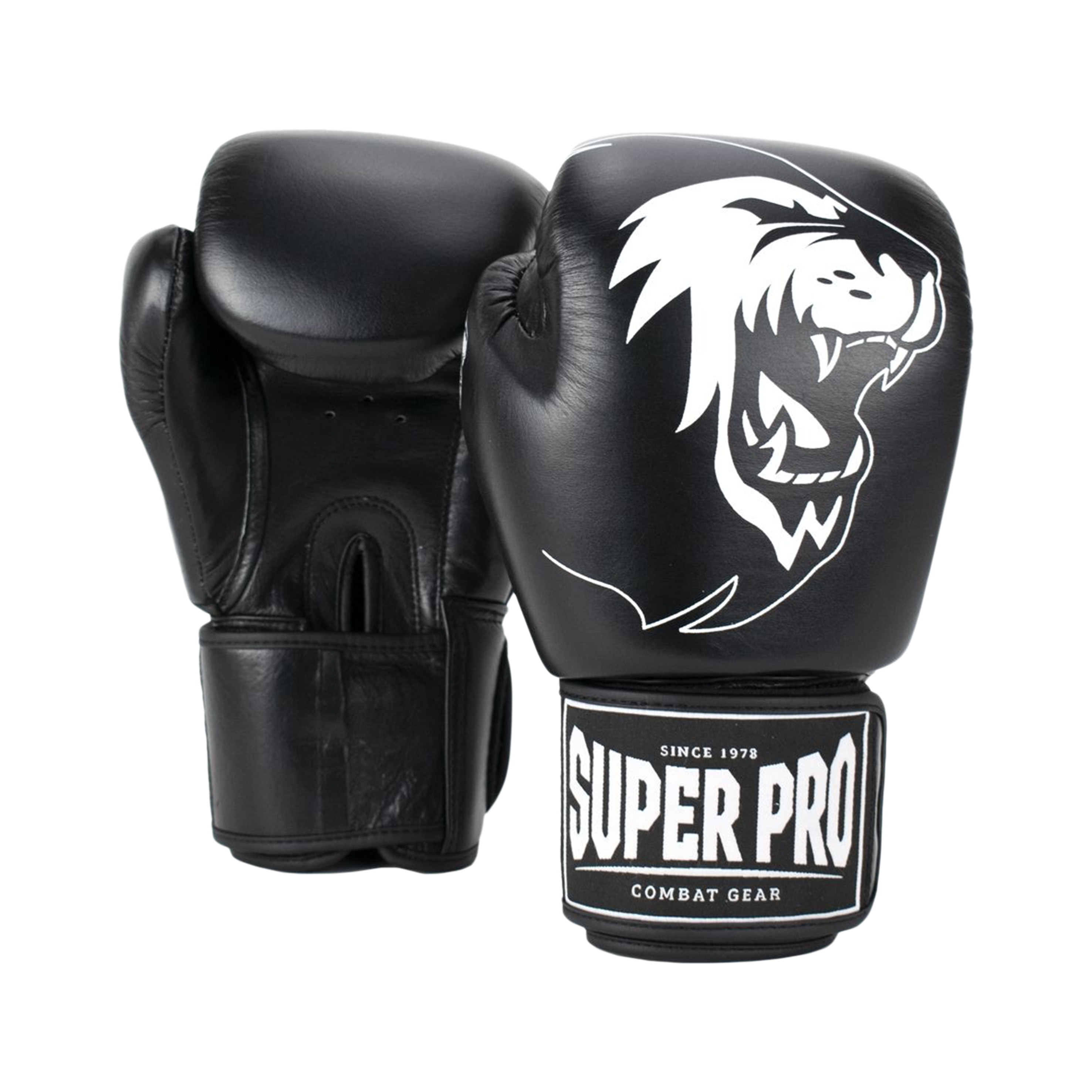 Super Pro Combat Gear Warrior leather boxing gloves