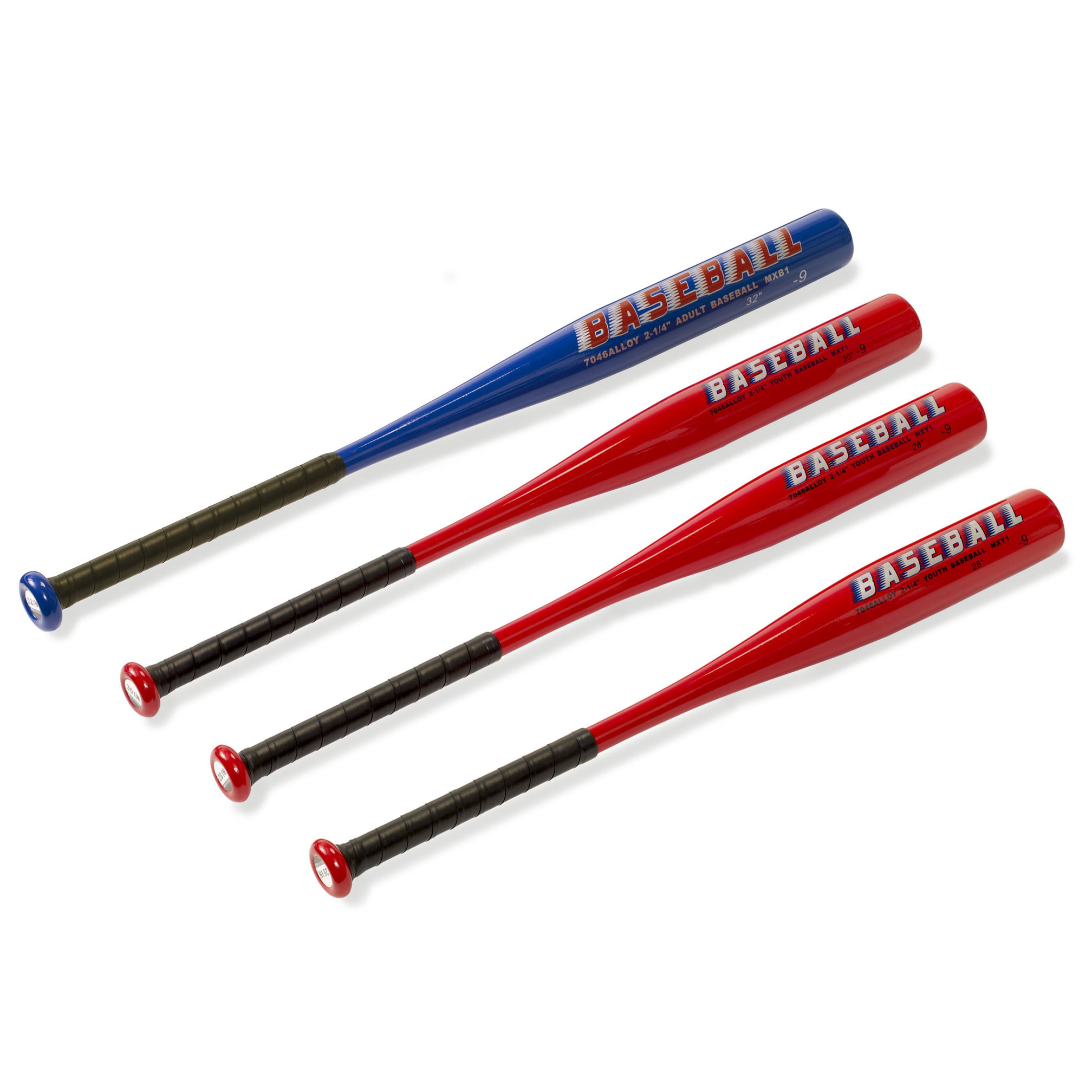 Baseball and softball bat aluminium, 28 inch