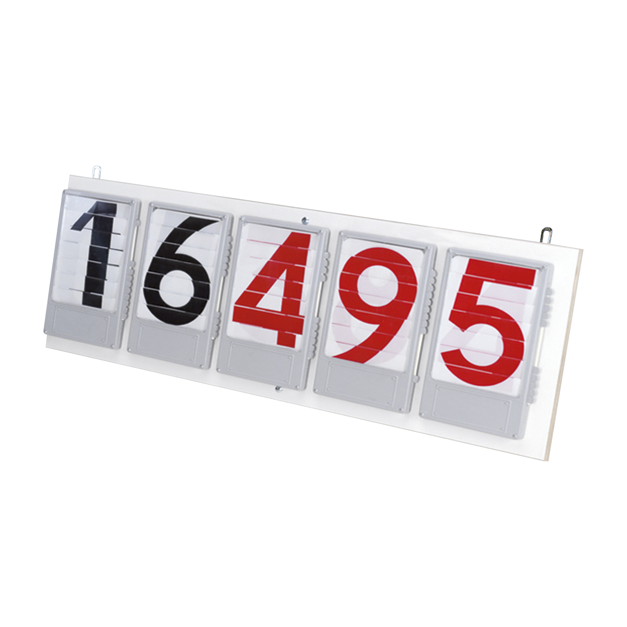 Separate cassette, red digits