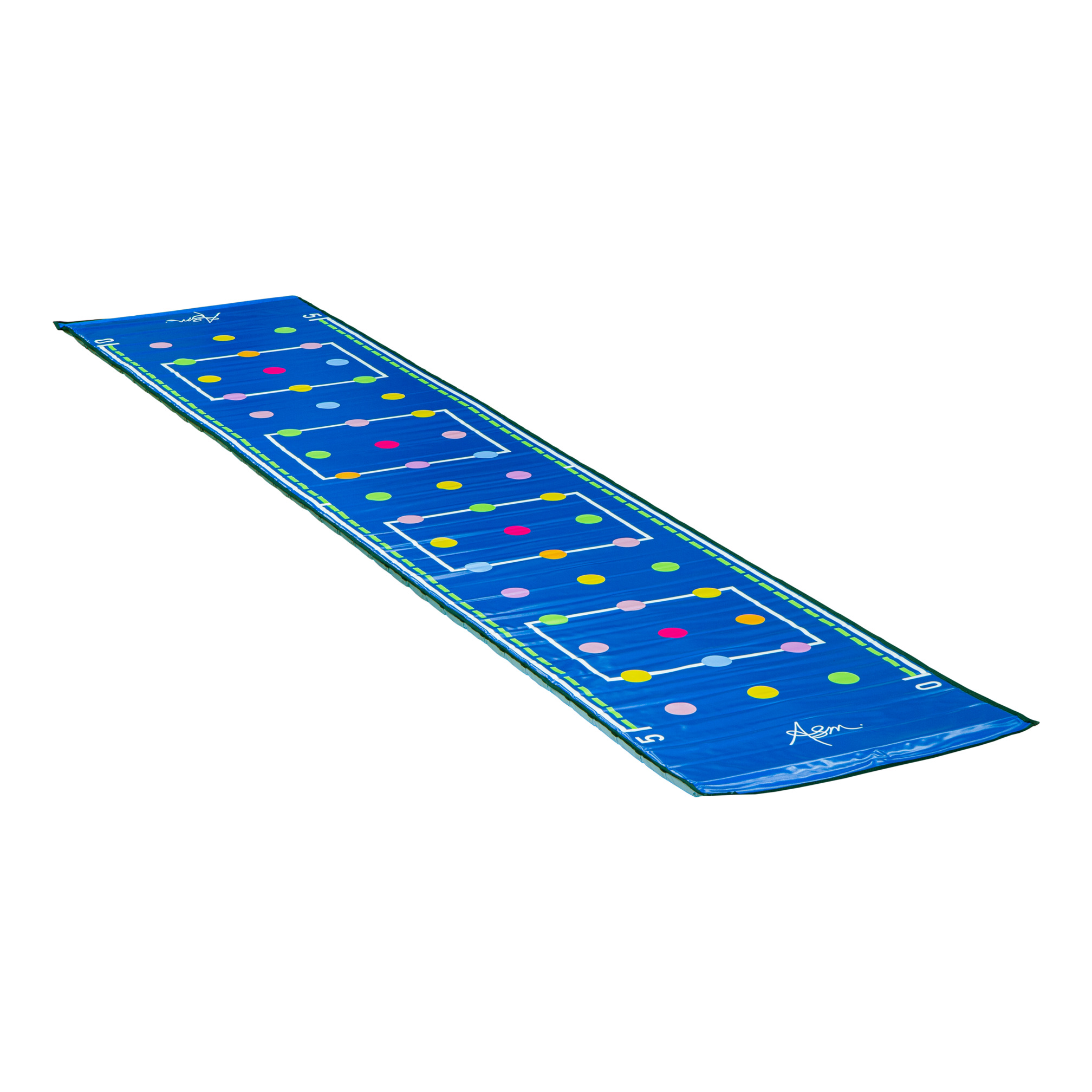 ASM Long Mat - Dots - 6m, sandwich padding