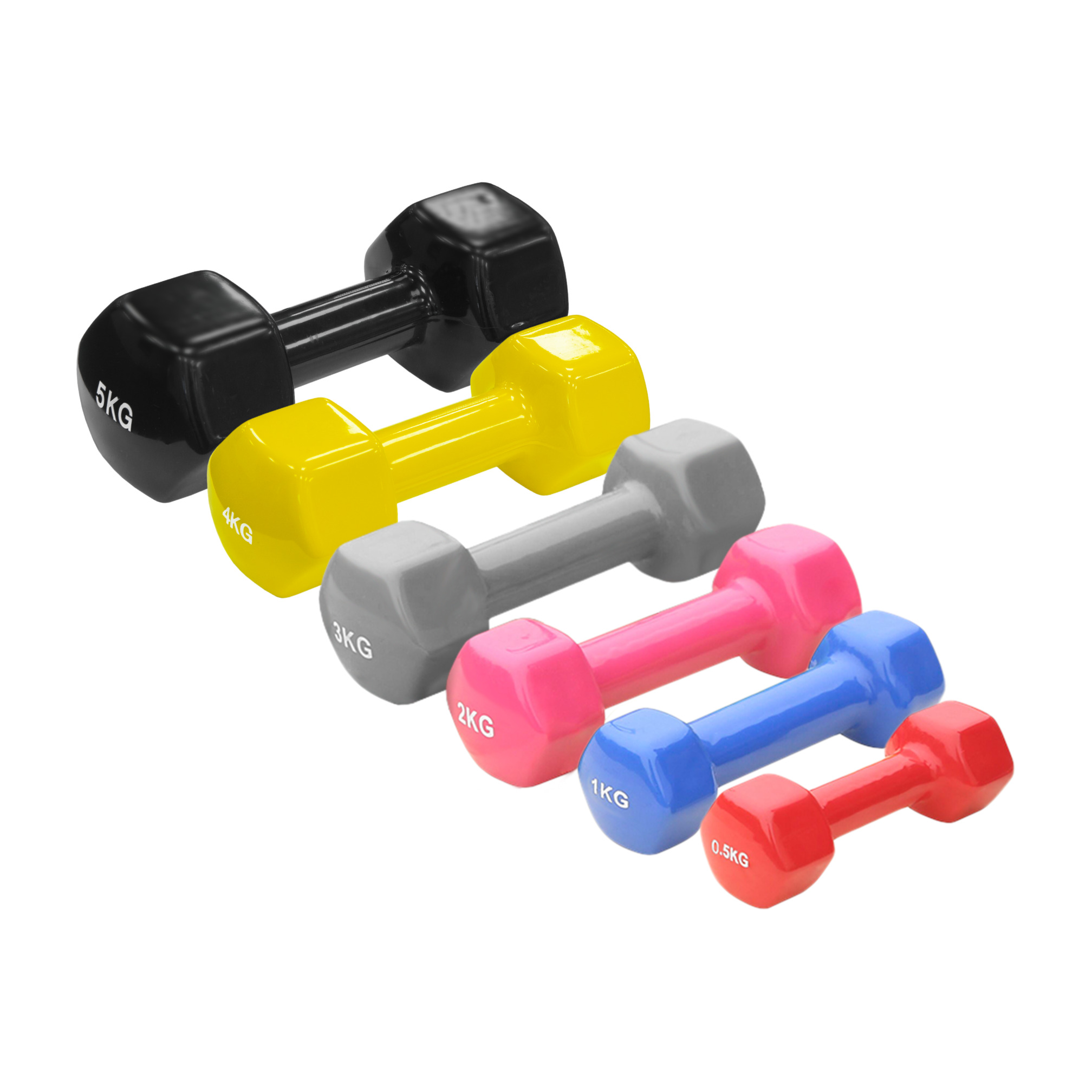 Dumbbell, 1 kg, per set of two
