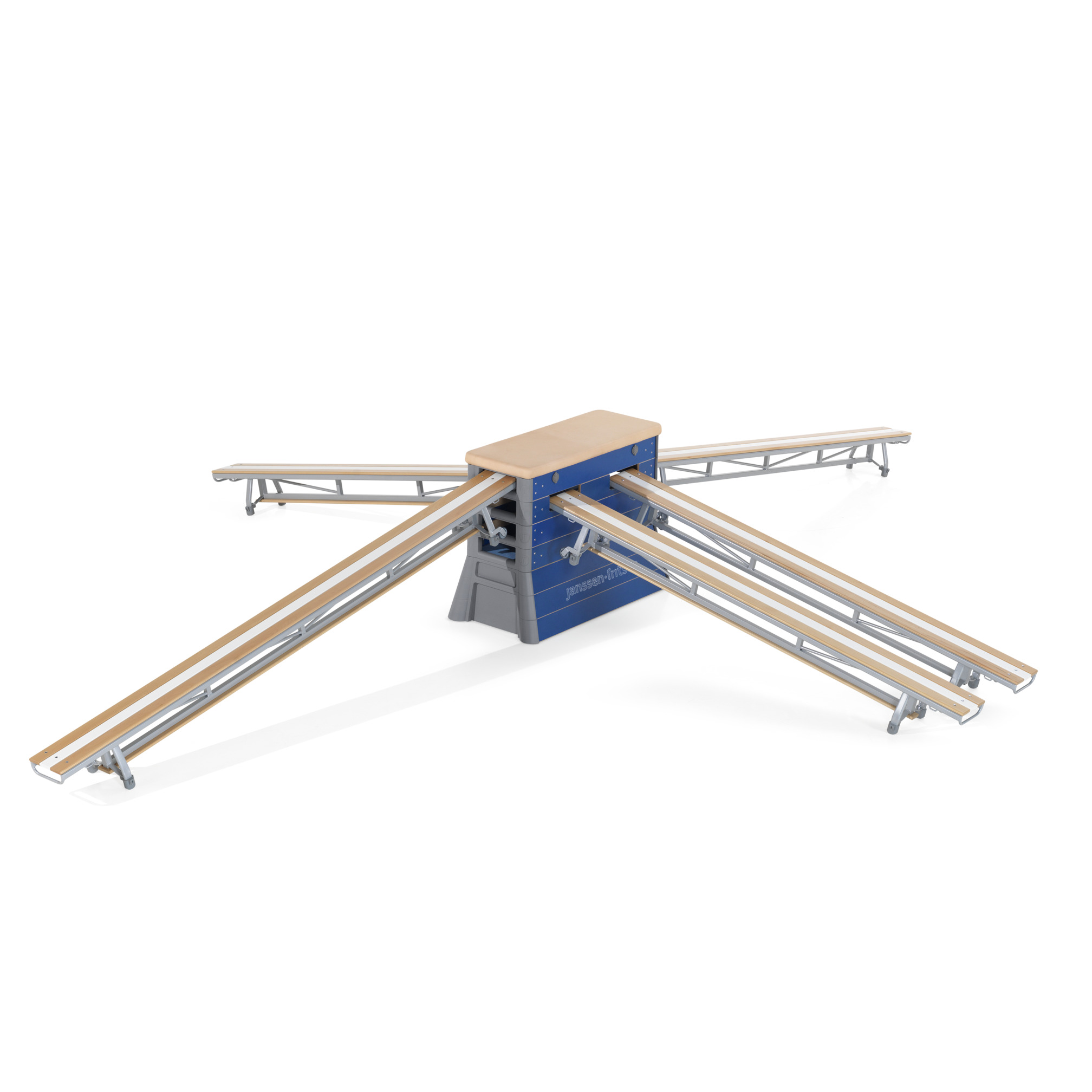Vaulting Box® with lateral openings in intermediate section