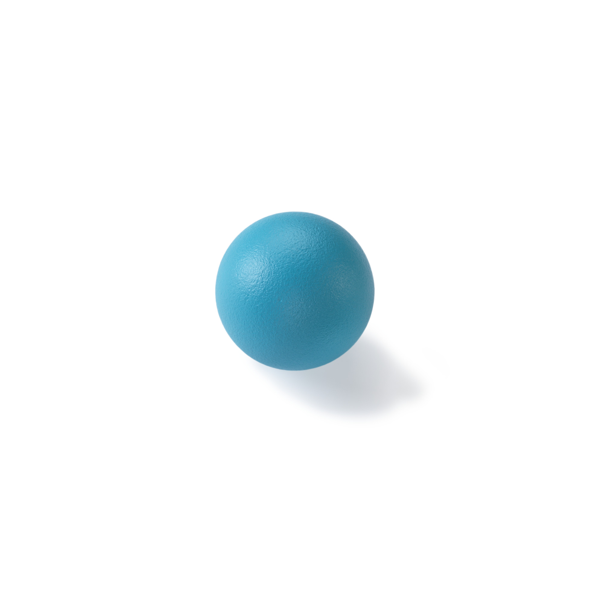Foam ball, ø 21 cm, neon blue