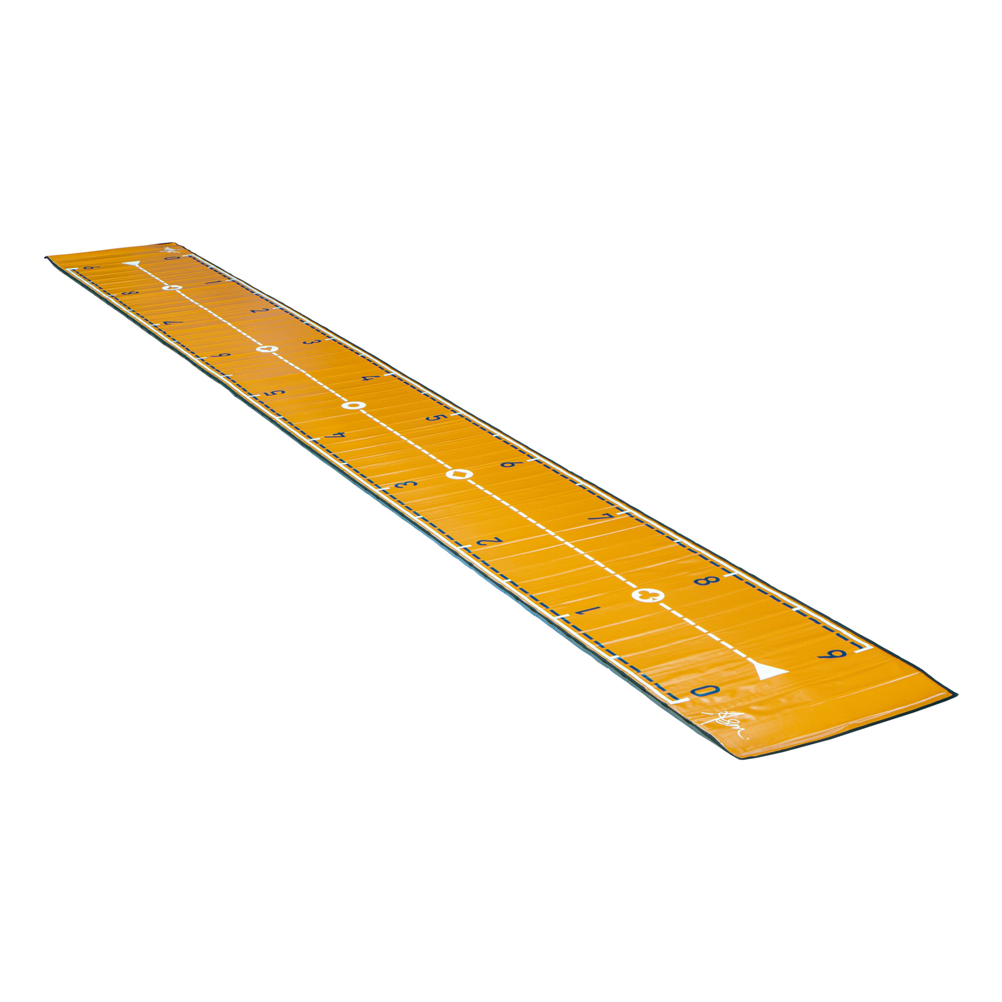 ASM Long Mat - Ruler - 10m, sandwich padding