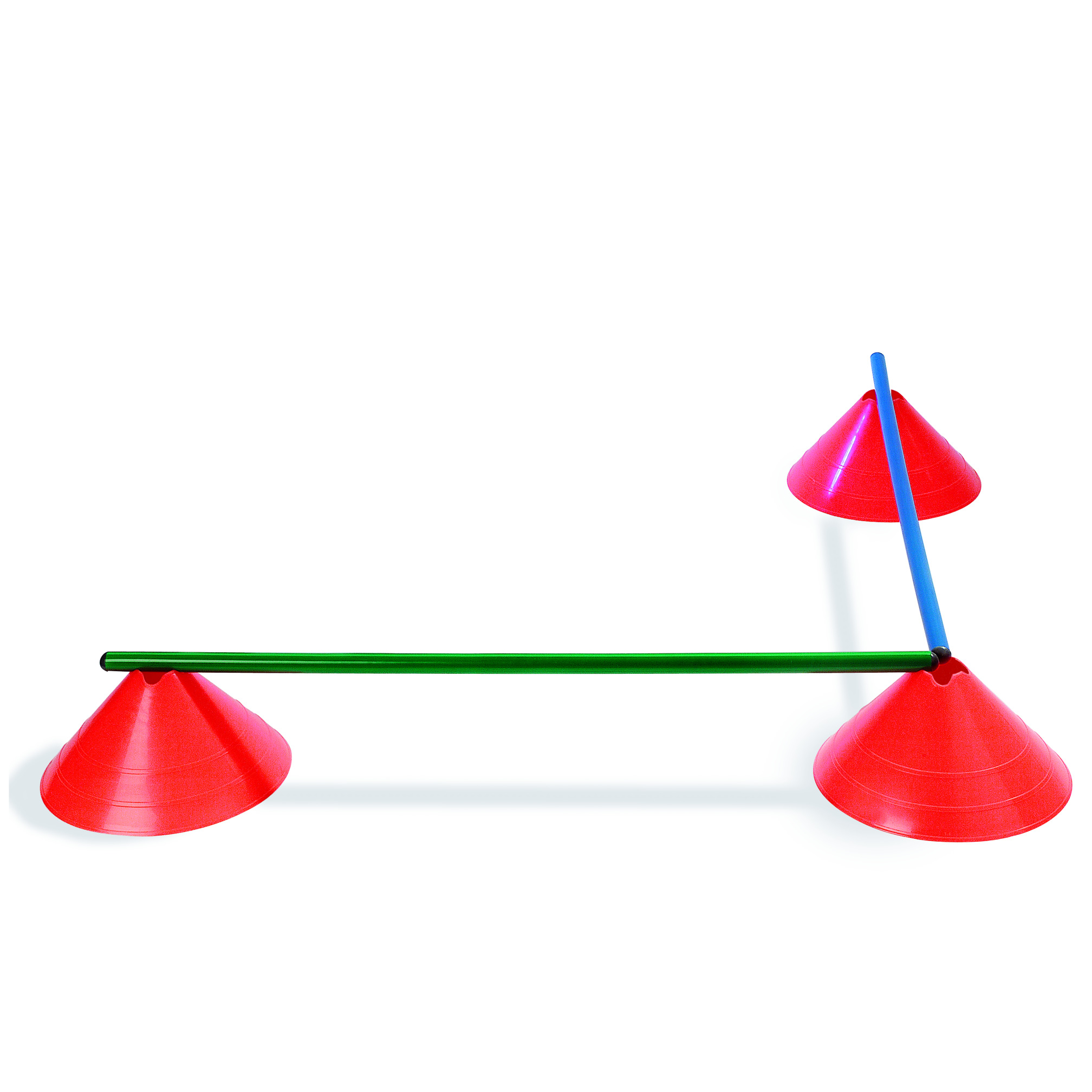 Marker cones with crossbar holder