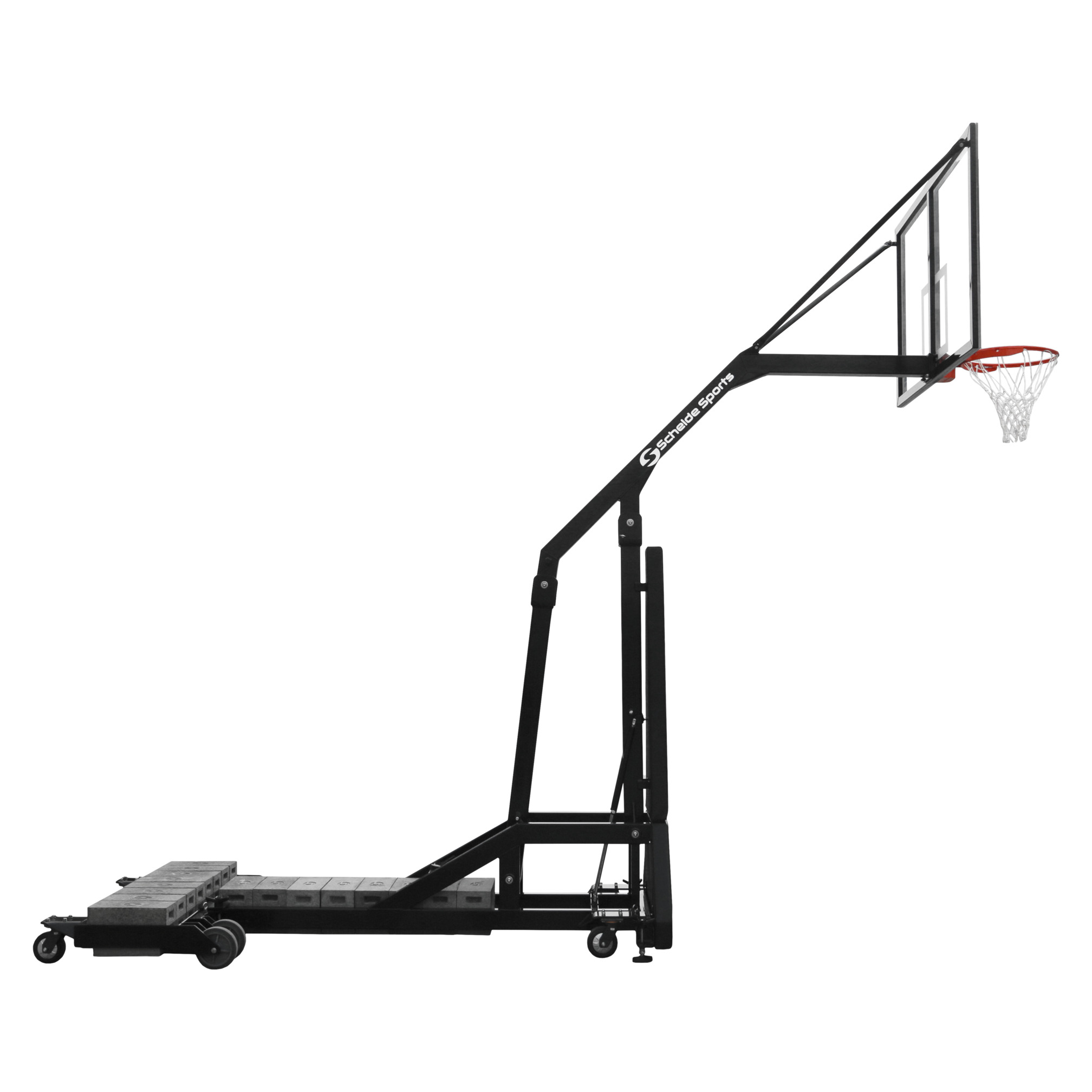 Portable Basketball Backstop - 3x3 Street Slammer