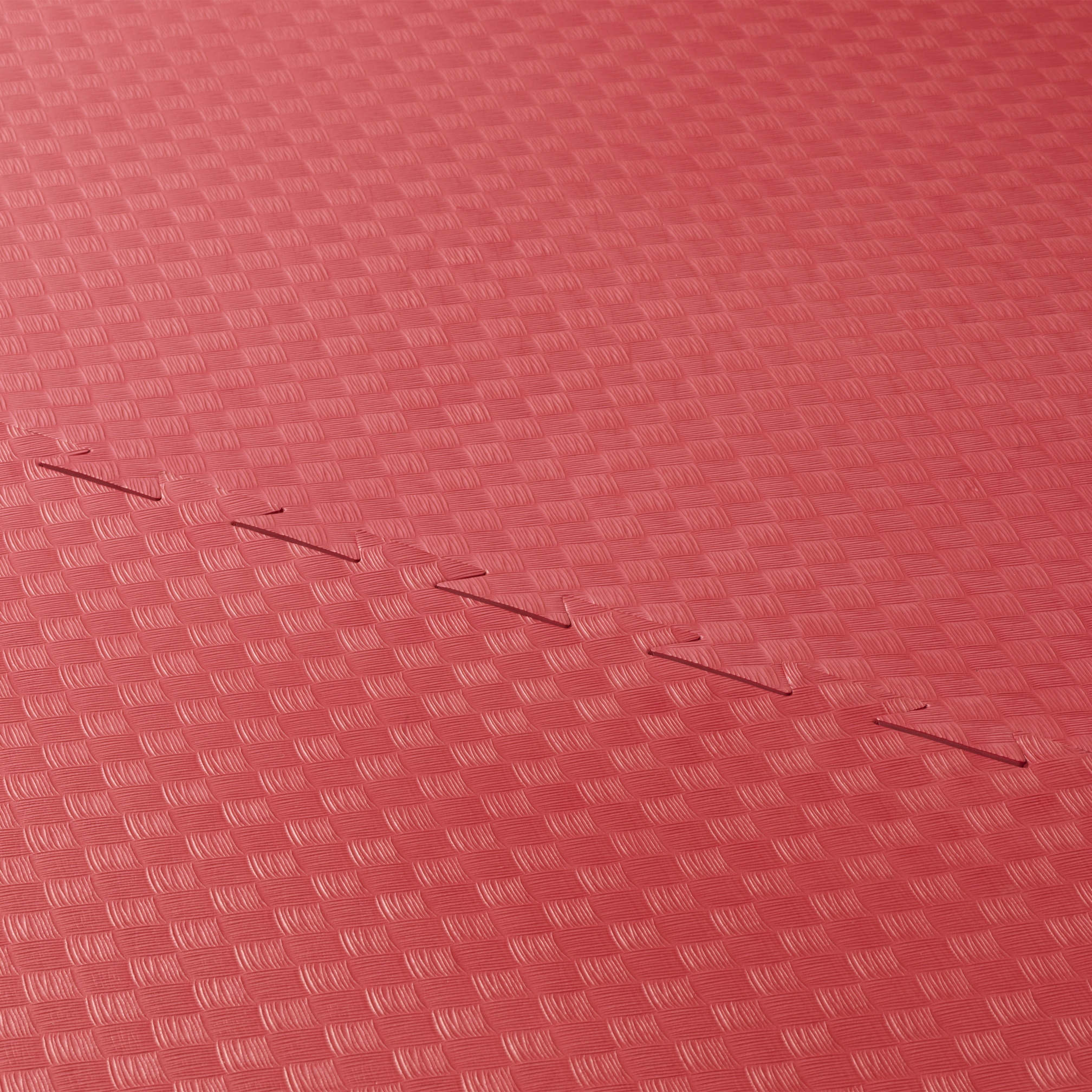 Puzzle mat judo red/green