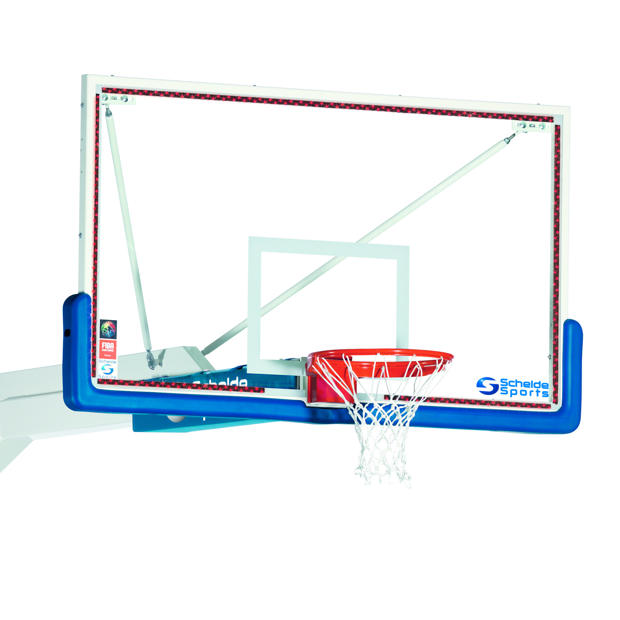 Basketball Backboard LED Lights - Red