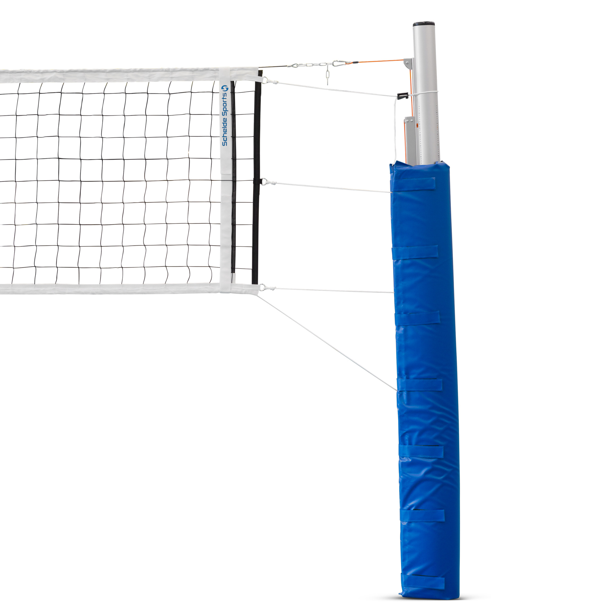 Protective padding for volleyball posts