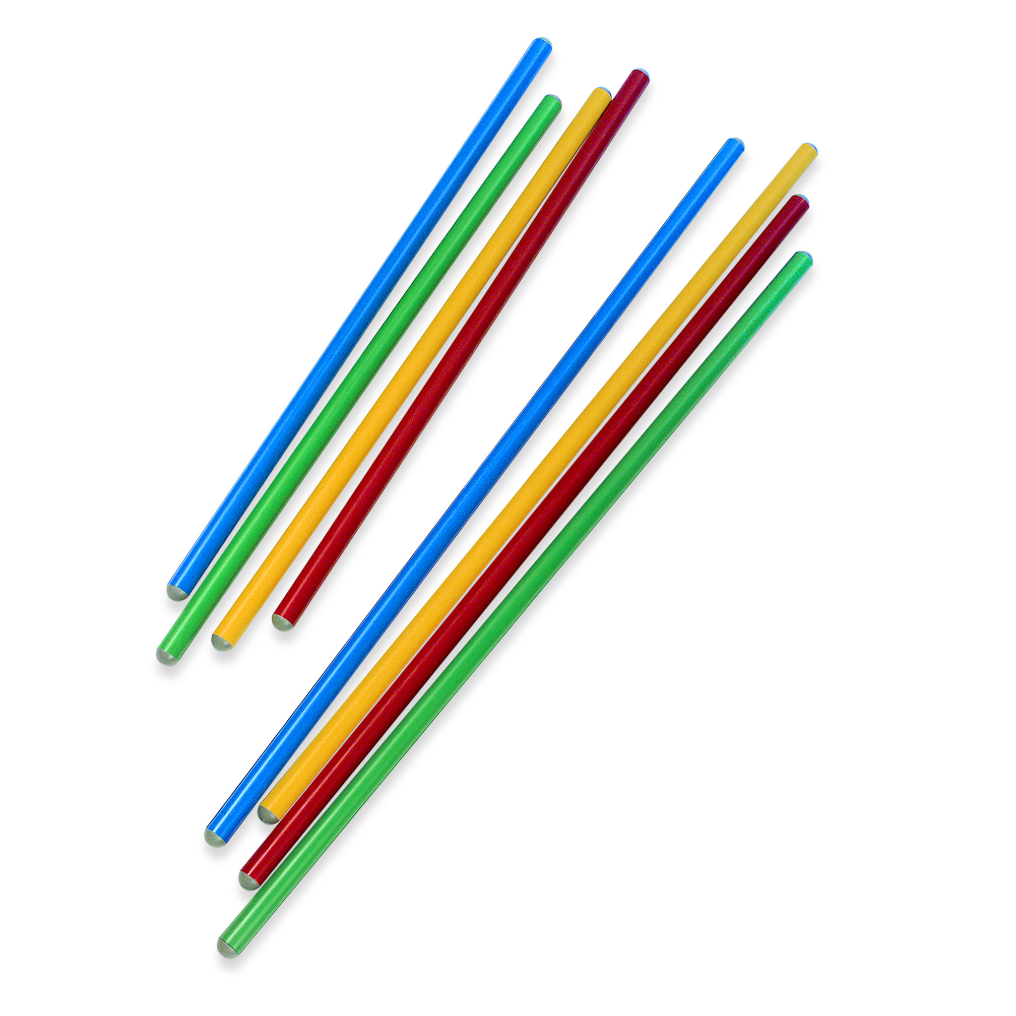 Exercise stick PVC, 100 cm, blue