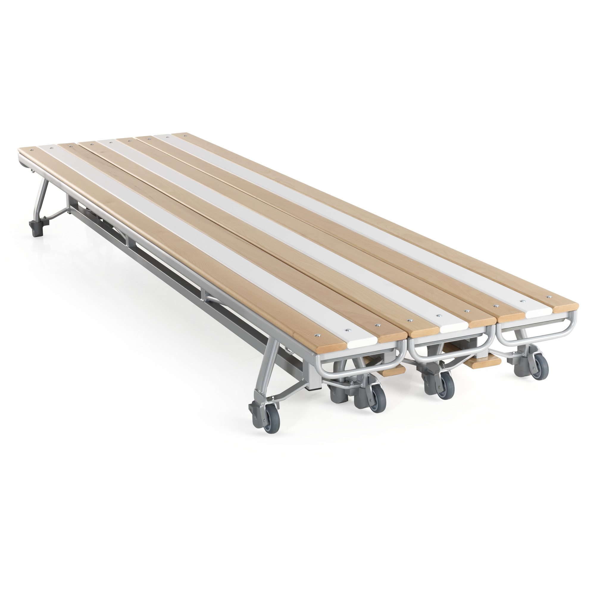 Gymnastics Bench - 300 cm with 7 cm Balancing Slat