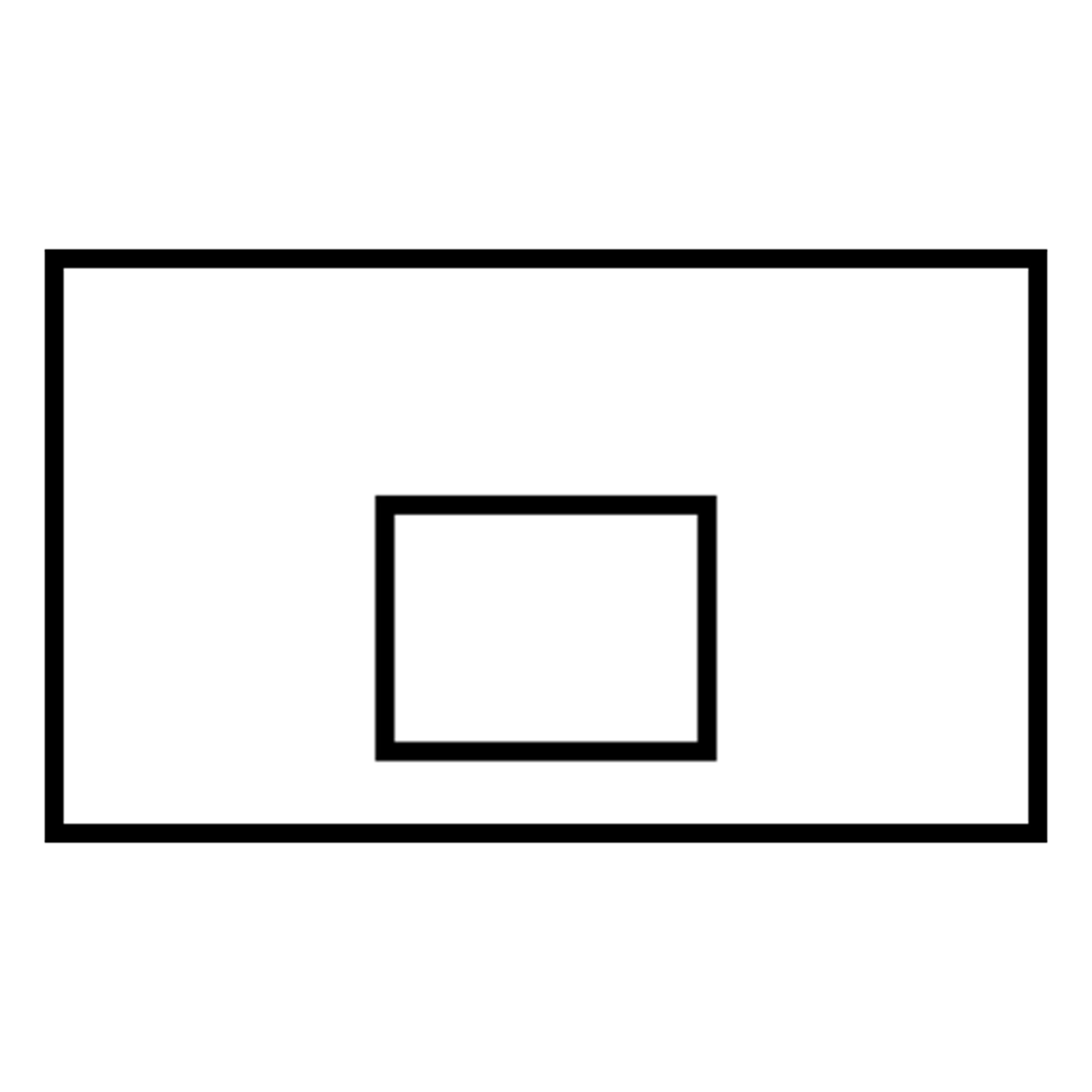 Outdoor Basketball Backboard (Fiberglass) – 180x105 cm