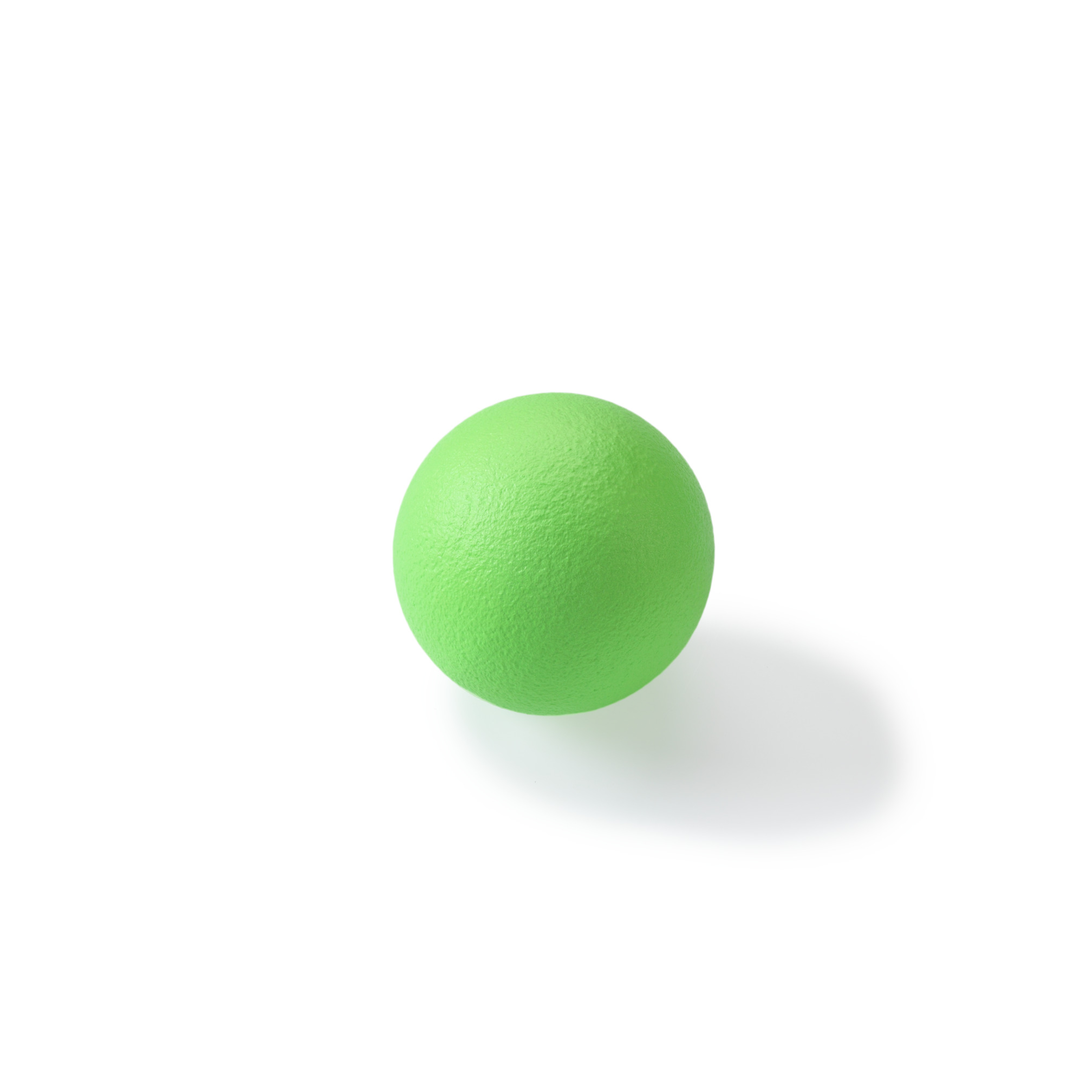 Foam ball, ø 21 cm, neon lime green