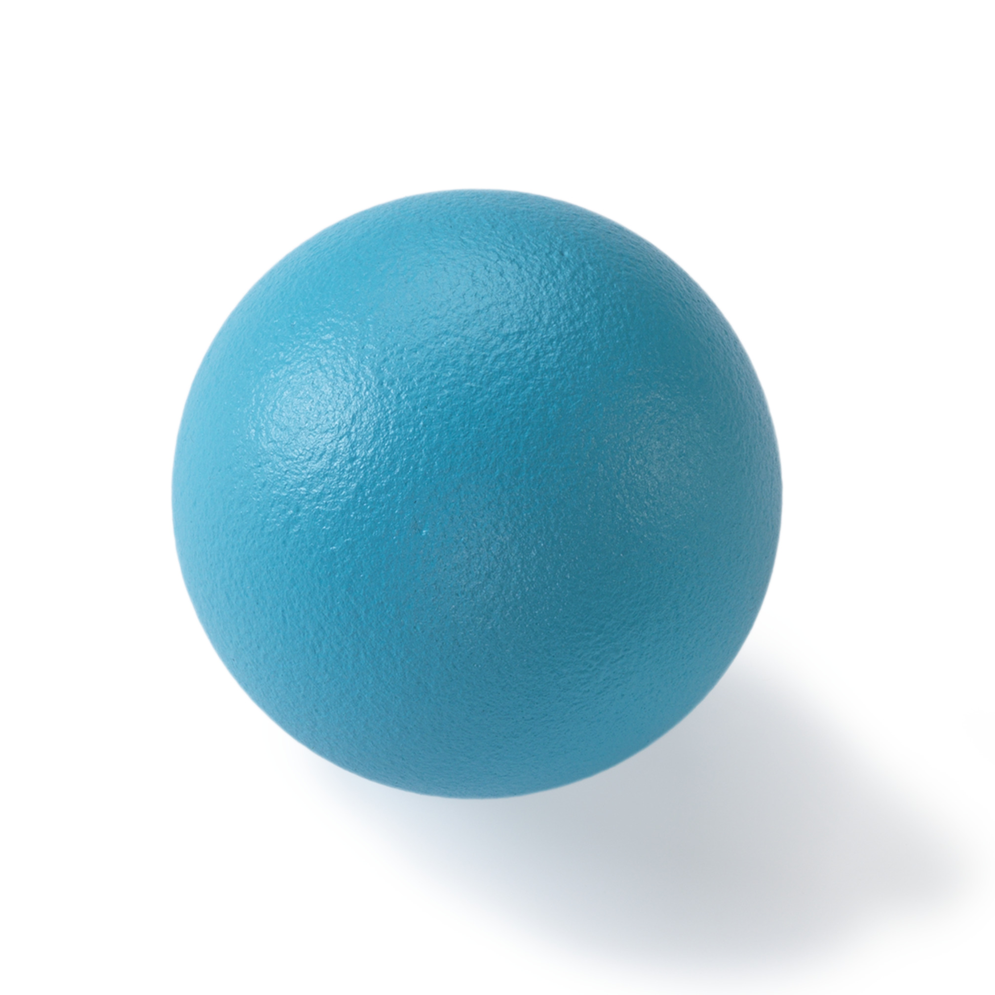 Foam ball, ø 21 cm, neon blue